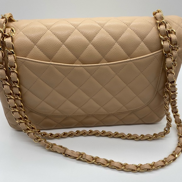 Chanel Beige Clair Double Flap Bag - Picture 11 of 12